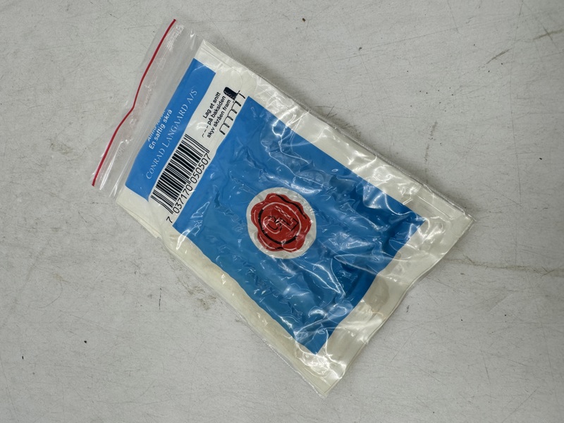 Uåpnet skrå fra C.Langaard