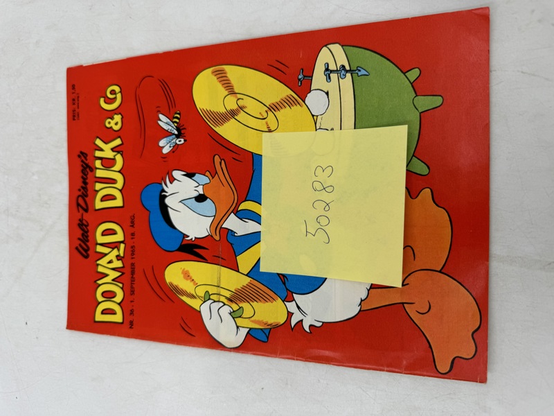 Donald Duck nr 36 1 sep 1965 med vedlegg