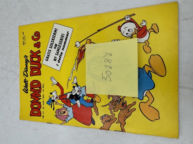 Donald Duck nr 27 30 juni 1965 med vedlegg
