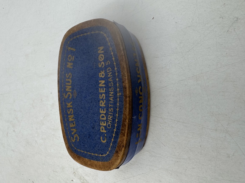 Uåpnet snus fra C.Pedersen & Søn Christiansand