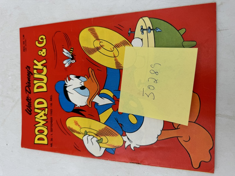 Donald Duck nr 36 1 september med vedlegg