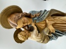 Figur- Jomfru Maria + Jesus Barnet