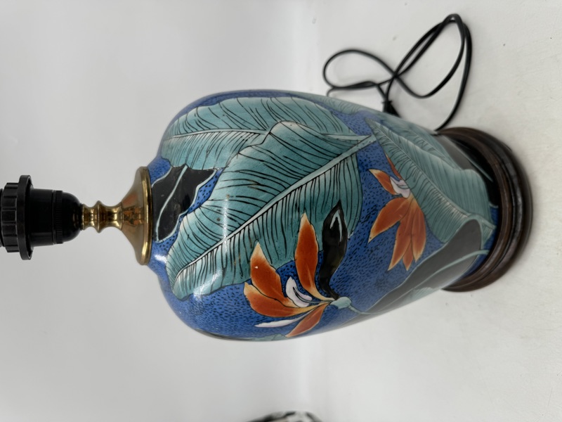 Vintage 80 talls Bordlampe