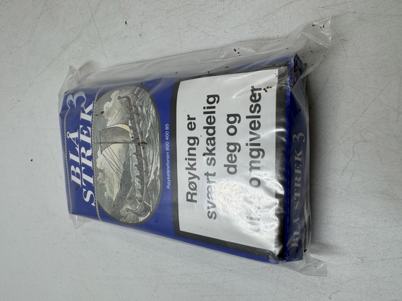 1 stk Uåpnet Blå strek  Conrad Langaard