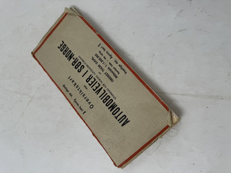 Oversiktskart over Automobilveier i sør- norge