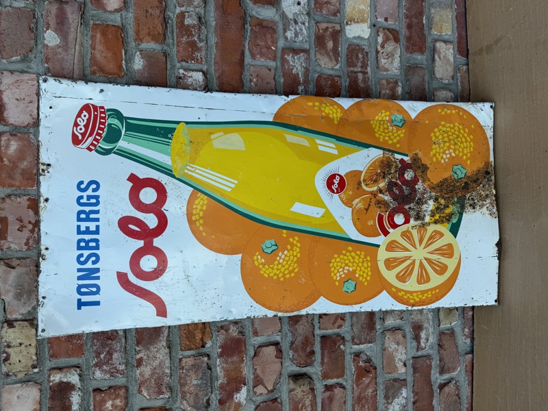 Uvanlig solo skilt fra Tønsberg 