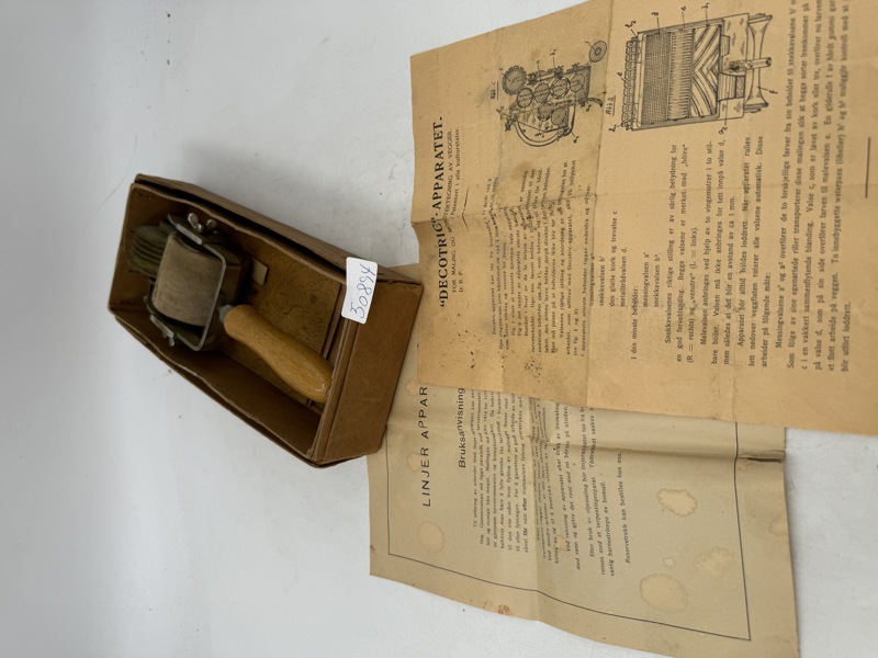 Eldre Malerrulle i org eske + bruks