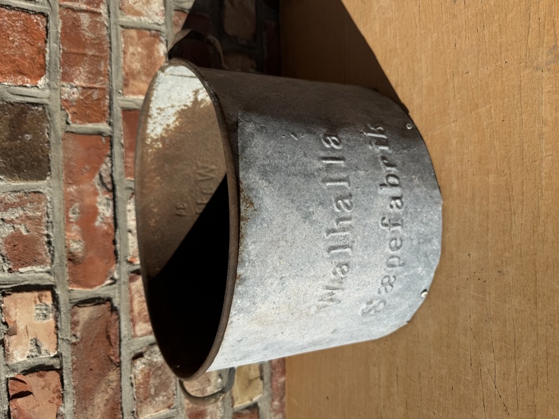 Orginal Såpebøtte fra 1860