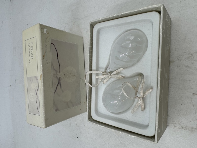 Hadeland- 2 pk egg hvit 71 mm