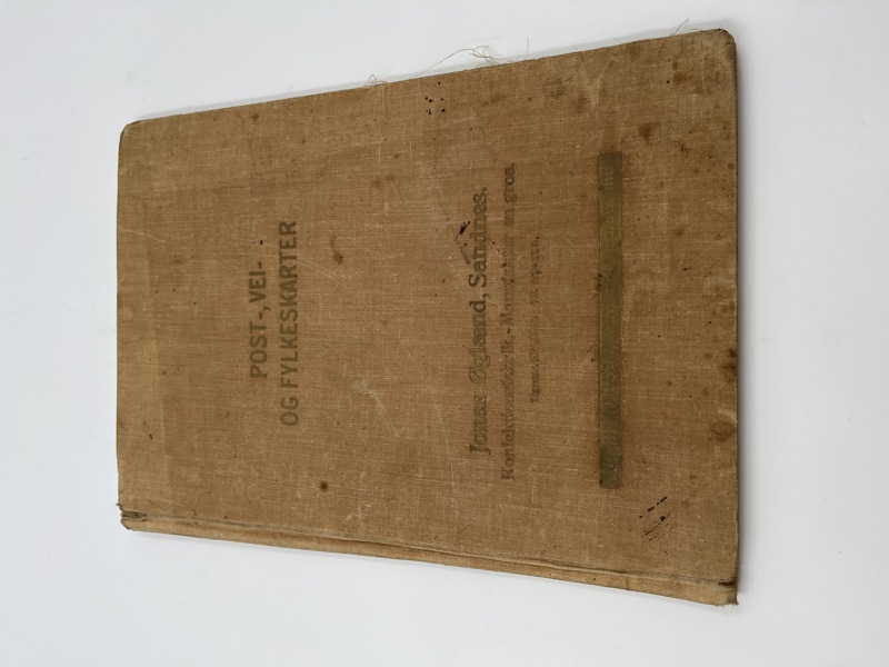 Kartmappe 20-30 tallet J.Øglænd