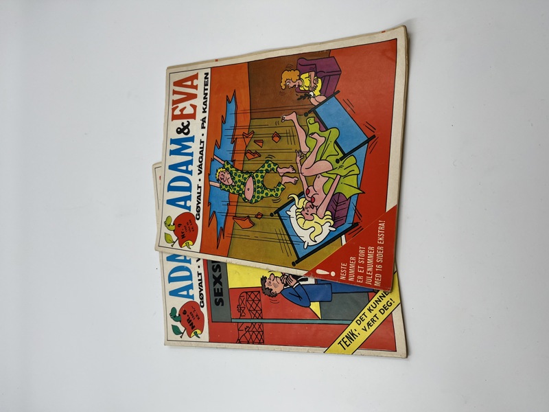 2 stk Adam og Eva