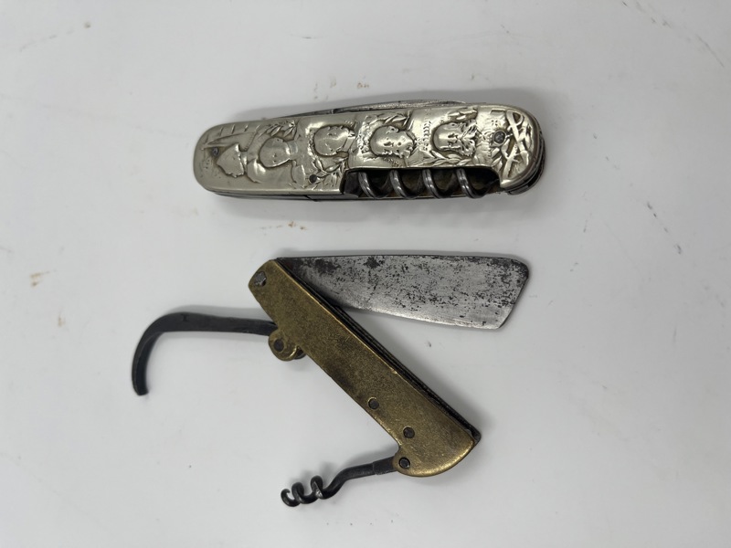 2 Meget gml Lommekniver 