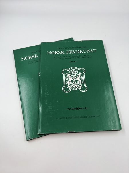 2 Praktbøker Norsk Prydkunst