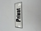 Emaljeskilt Privat