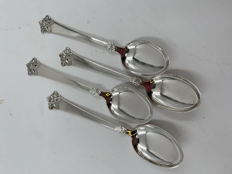 Sølv- Anitra 4 skjeer