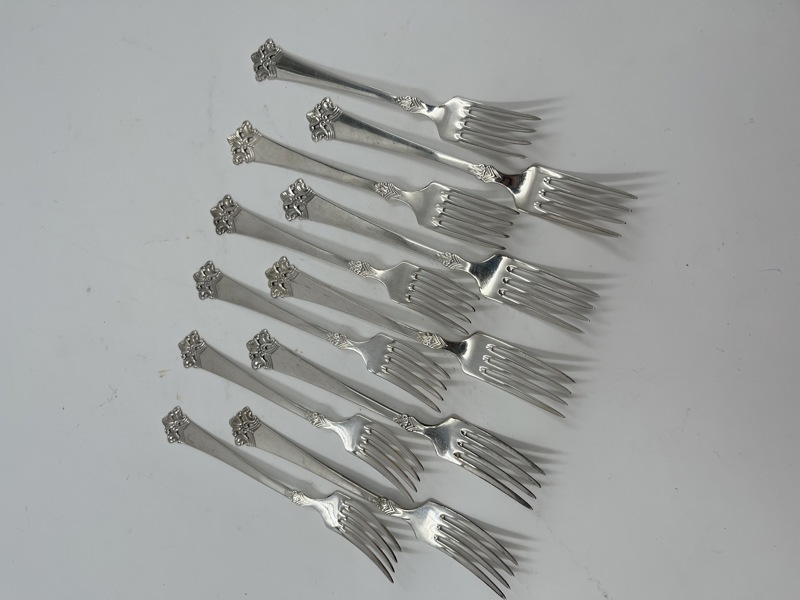 Sølv- Anitra 11 Gaffler