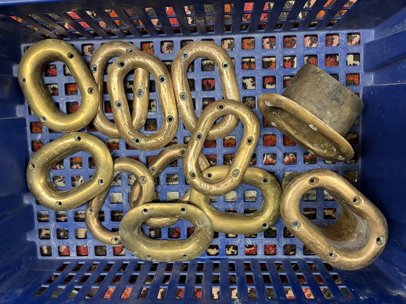 12 stk Maritime Beslag