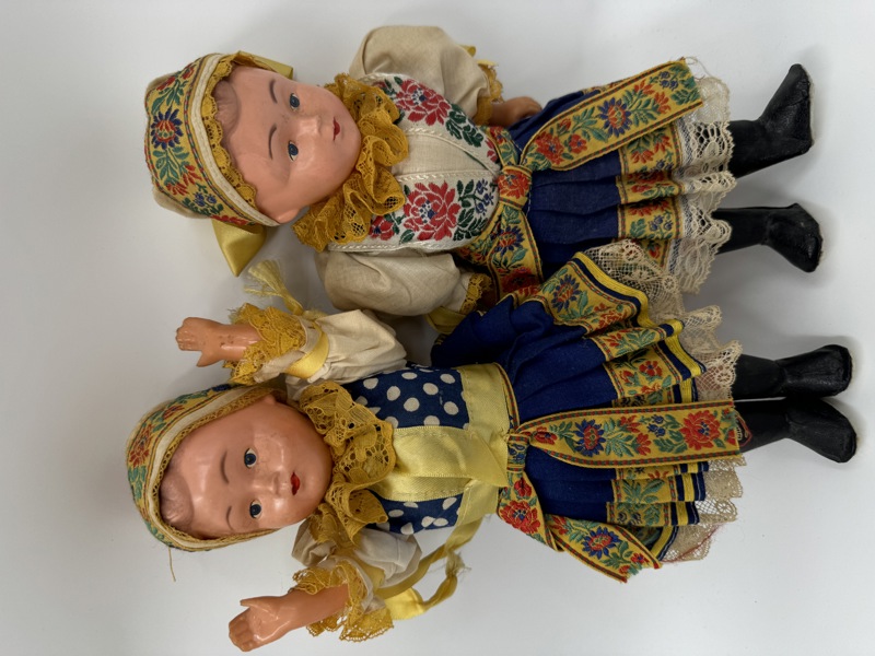 2 stk Vintage Dukker 1960 tallet