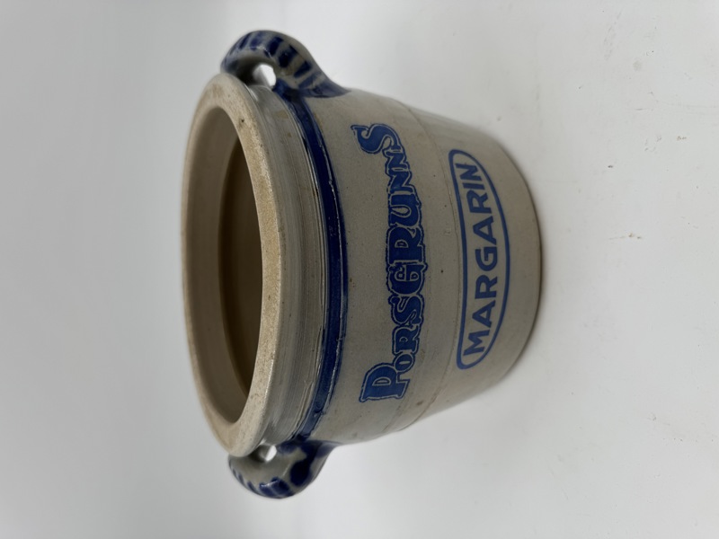 Hollandsk Krukke- Porsgrunns Margarin med 2 ører