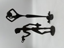 2 Greske figurer i bronse