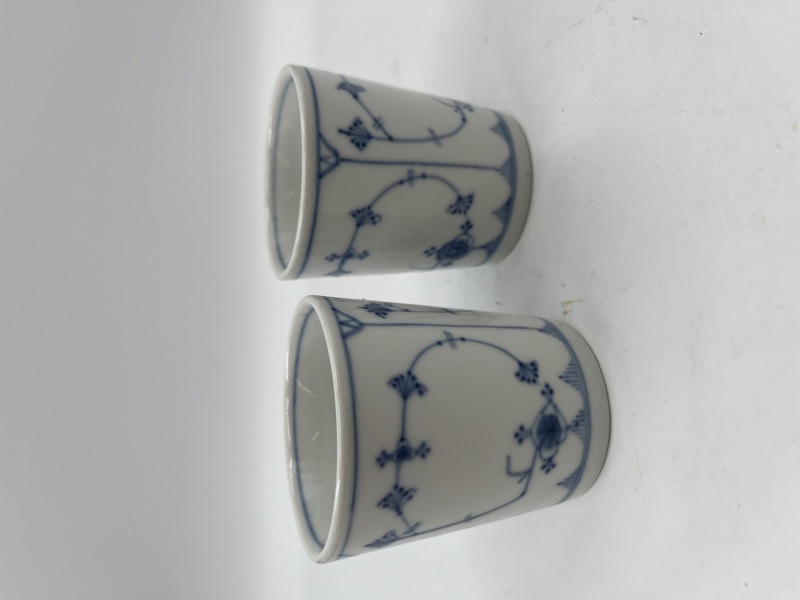 PP- 2 stk Begere i stråmønster