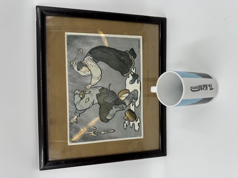 Bilde Th.Kittelsen + krus PP