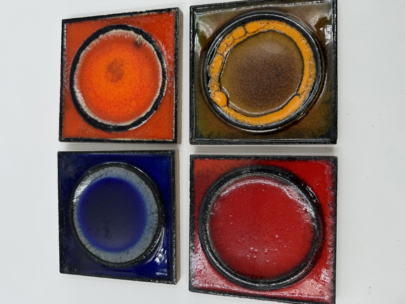 PP- 4 stk Fliser Konrad Gallaen