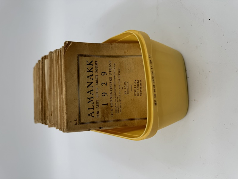 Almanakker fra 1929-1979