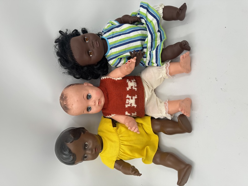 Dukker- 2 mørke + 1 lys