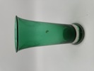 Hadeland. Grønn Glassvase