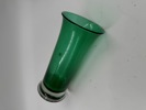 Hadeland. Grønn Glassvase