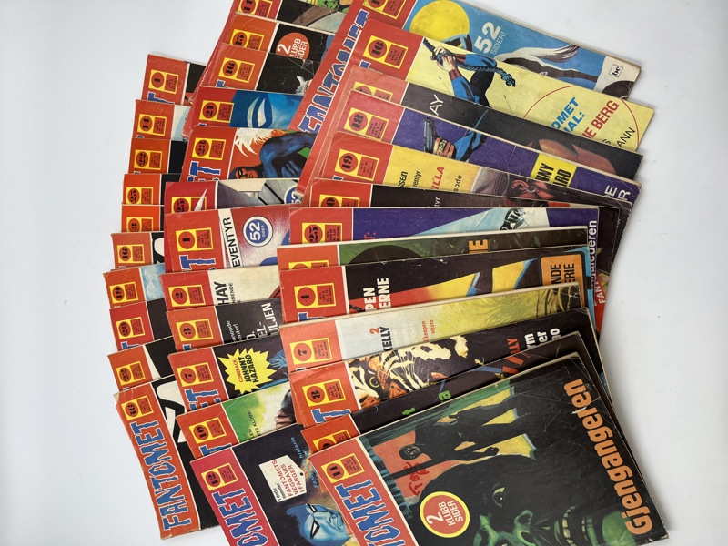 44 stk Fantomet 72-74