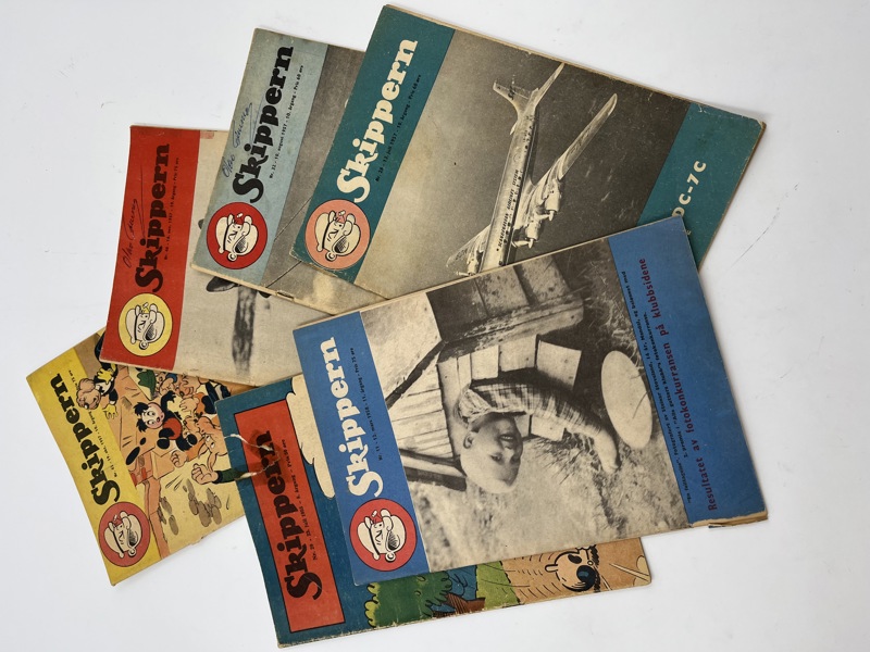 6  stk Skippern  57-58