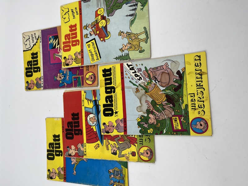 5 stk Ola Gutt år 73