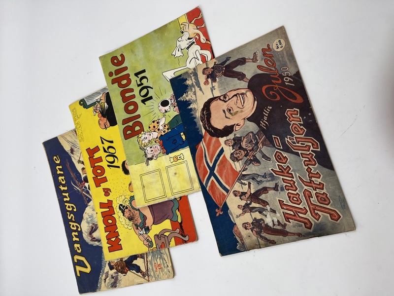 4 stk Forskjelige Julehefter