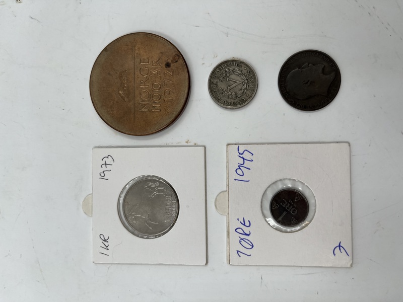 Mynter div + medalje