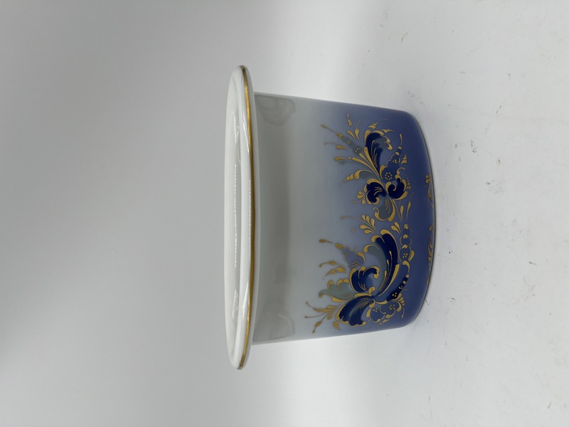 PP- Oval Håndmalt Vase