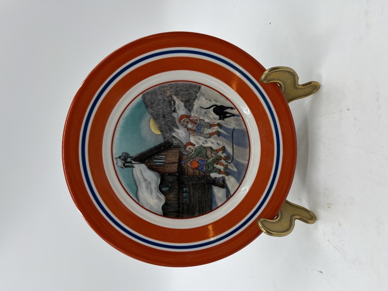 PP- Platte/ Frokost- m/ Nissemotiv