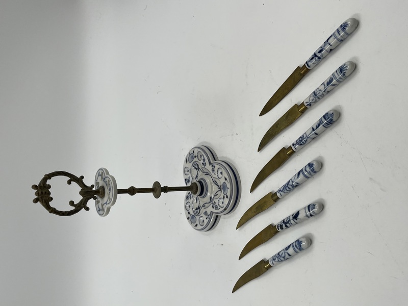 Eldre Fruktknivoppsats i svibel