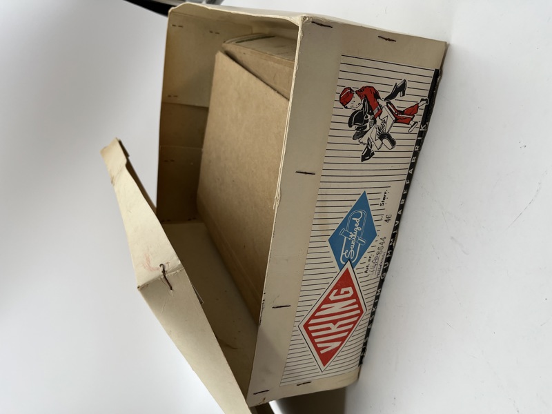 Viking skoeske med 2 permer kvitteringer Telemark