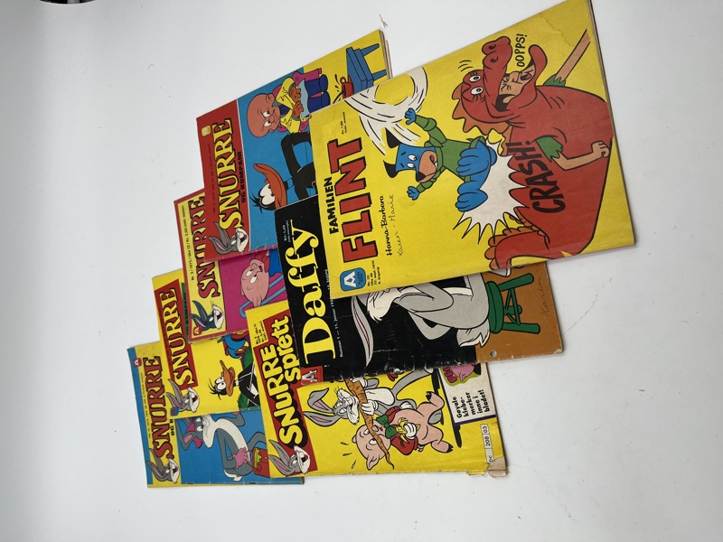 Lott Tegneserier 7 stk