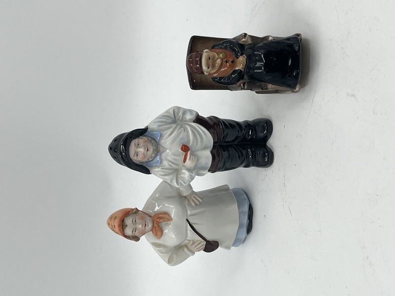 Gamle Salt/Pepper bøsser + saltbøsse i gyngestol