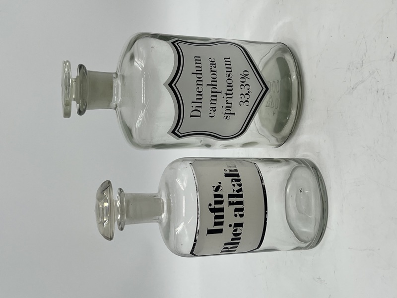 2 stk Apotekerflasker