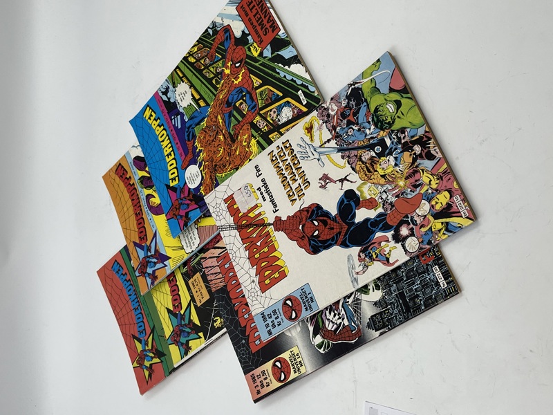 6 stk Edderkoppen blader