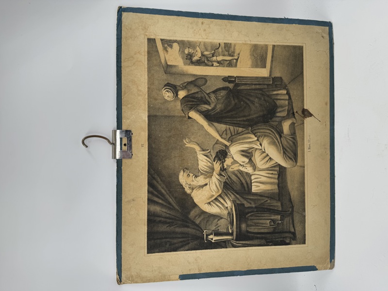 Gammel Bibelsk Plansje 