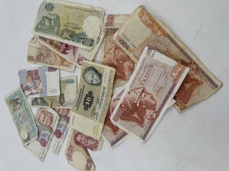 Lott med utenlandske seddler