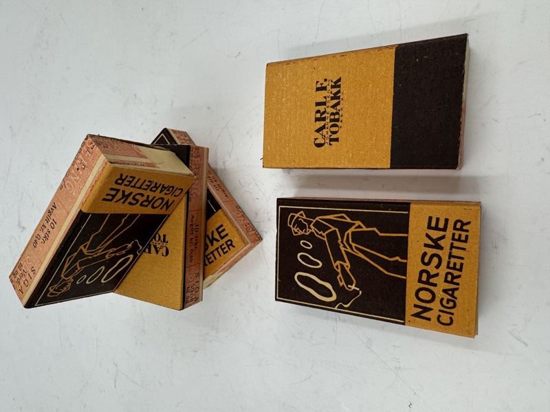 5 10 Pakninger m/ cigaretter