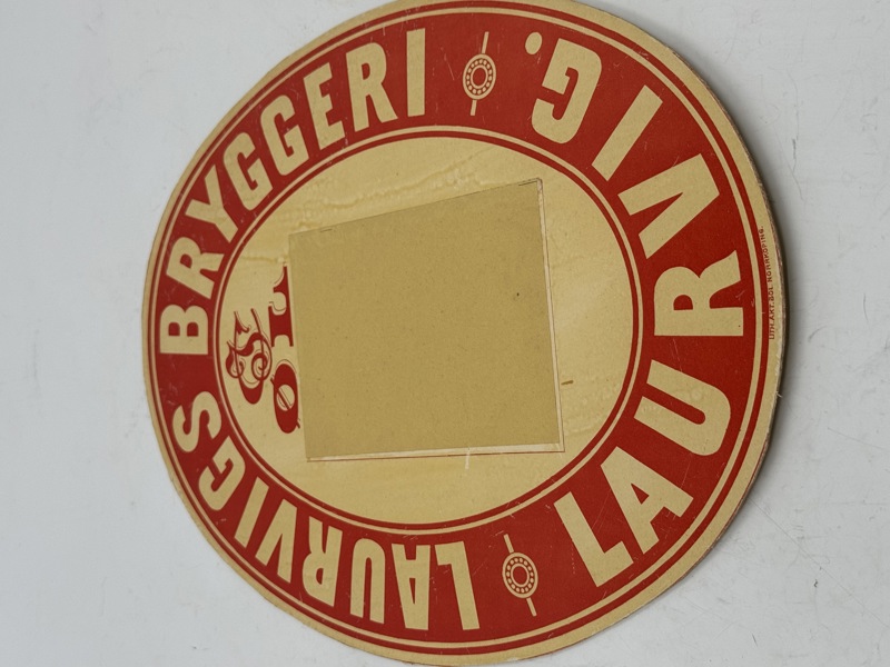 Plakat 1910-20 Laurvigs øl