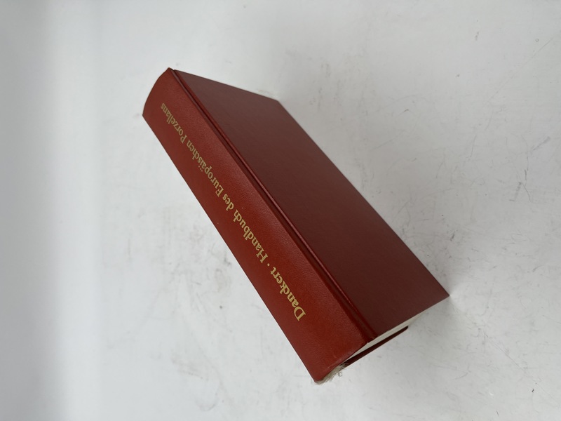 Bok Danckert Handbuch des Europaischen Porzellans