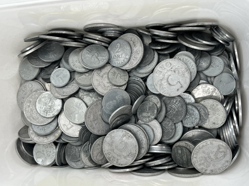 1 Kg Eldre Dansk Mynt